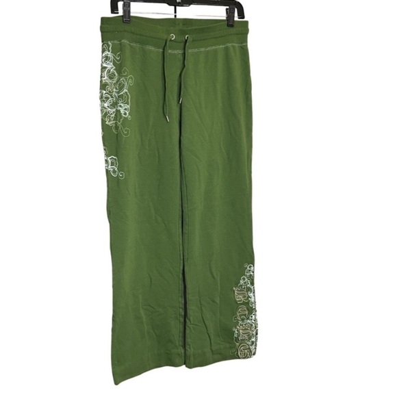 BCBG MaxAzria Women’s Sweatpants Green Size Large - Picture 1 of 10